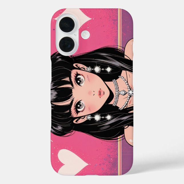 Anime diva iPhone / iPad case (Back)