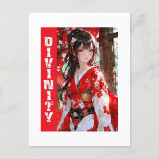 Anime Divinity Design Postcard