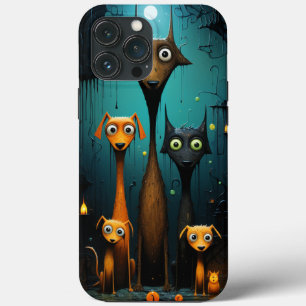 Anime Dog Family Art iPhone 13 Pro Max Case
