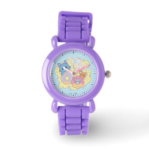 Anime Donut Delights with Tom, Jerry, and Tuffy Watch