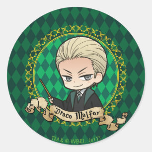Anime Draco Malfoy Classic Round Sticker