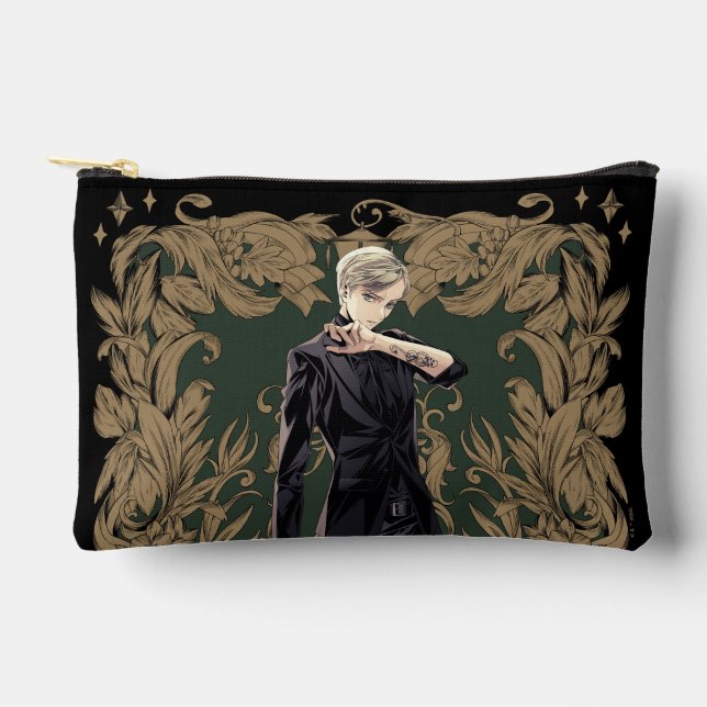 Anime Draco Malfoy Ornate Frame Accessory Pouch (Front)