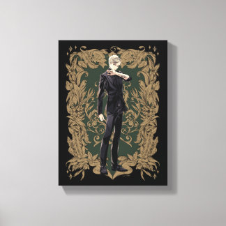 Anime Draco Malfoy Ornate Frame Canvas Print