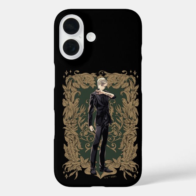 Anime Draco Malfoy Ornate Frame Case-Mate iPhone Case (Back)
