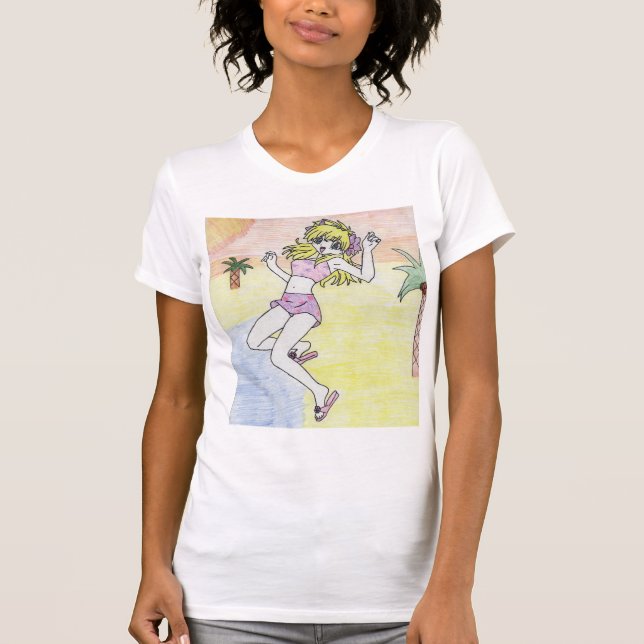 Anime drawing T-Shirt (Front)