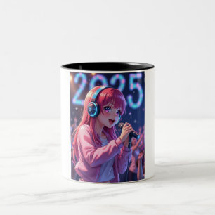 Anime Dreams 2025 Two-Tone Coffee Mug