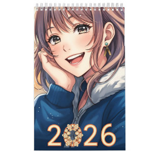 Anime Dreams 2026 - Calendar