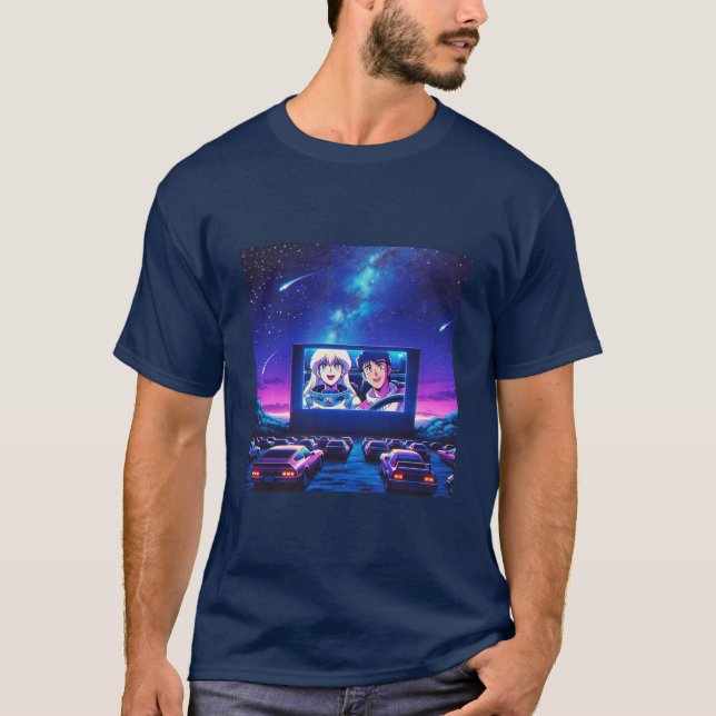 Anime drive-in T-Shirt (Front)