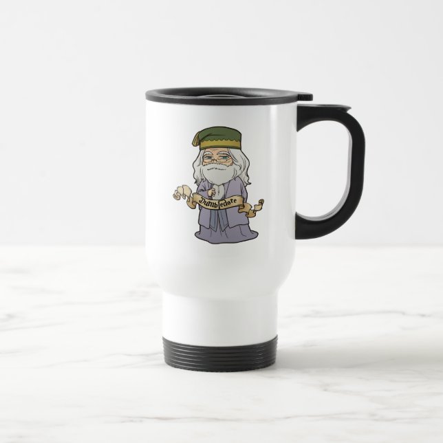 Anime Dumbledore Travel Mug (Right)