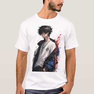 Anime Eyes "I SEE YOU" White T-Shirt   Original An