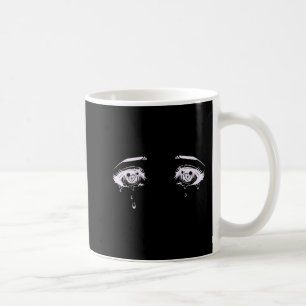 Anime Eyes   Pastel Goth Aesthetic Tee Coffee Mug