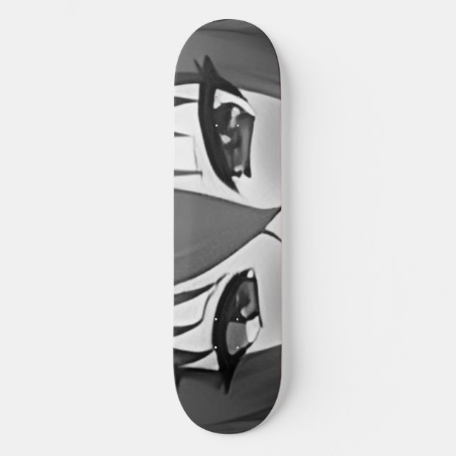 Anime Eyes Skateboard Deck (Front)