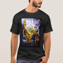 Anime Fantasy Zeus Warrior Graphic Tee