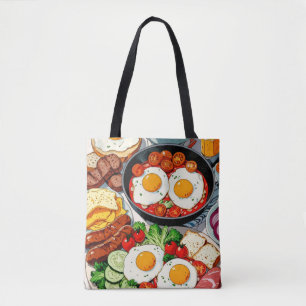 Anime food Tote Bag