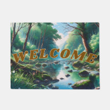 Anime forest landscape graphics