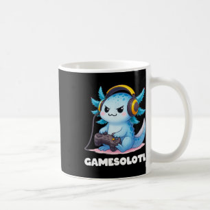 Anime Gamesolotl Axolotl Boys 10-12 Kid Gamer Gami Coffee Mug