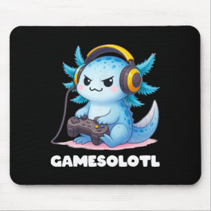 Anime Gamesolotl Axolotl Boys 10-12 Kid Gamer Gami Mouse Mat