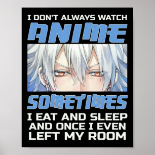 Anime Gift For Boys Men Teenager Cute Anime Merch  Poster