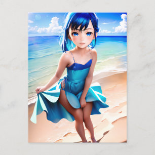 Anime Girl 029 Postcard