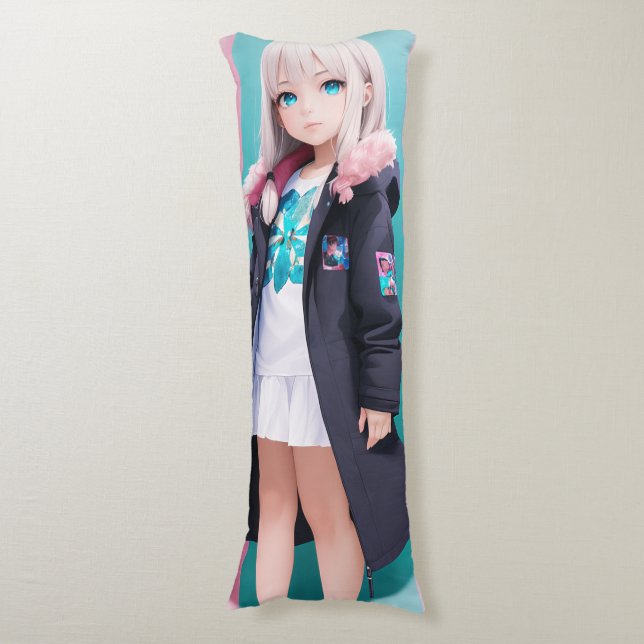 Anime Girl 039 Body Cushion (Front Vertical)
