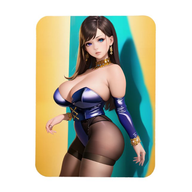 Anime Girl 046 Magnet (Vertical)