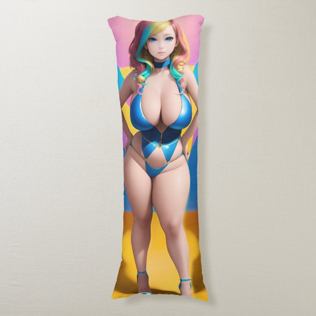 Anime Girl 047 Body Cushion (Front Vertical)
