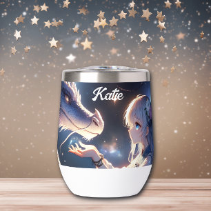 Anime Girl and her Dragon Personalised