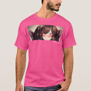 Anime Girl Eyes Anime In Japanese Characters T-Shirt