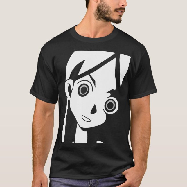 Anime girl eyes T shirt (Front)