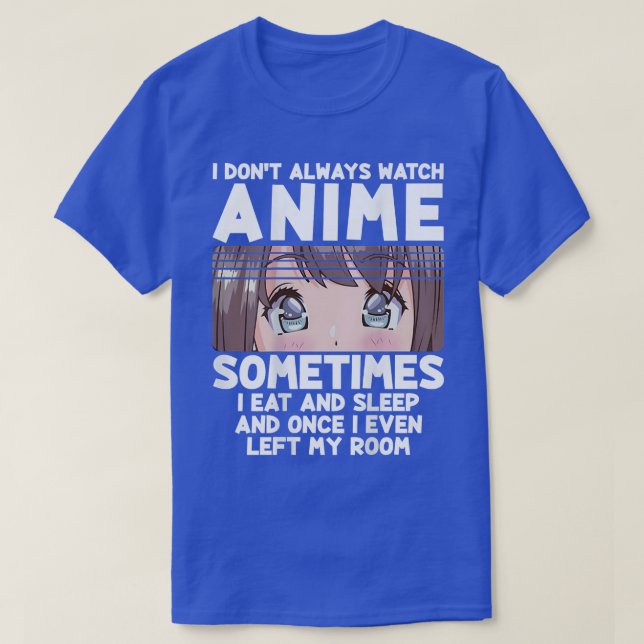 Anime Girl For Teen Girls Women Funny Anime Lovers T-Shirt (Design Front)