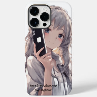 ANIME GIRL Grey haired Case-Mate iPhone 14 Pro Max Case