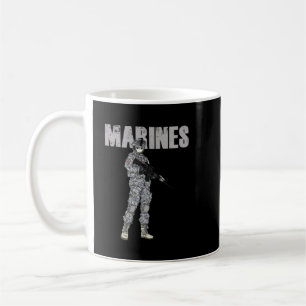 Anime Girl Gun _ American soldier Classic   Coffee Mug