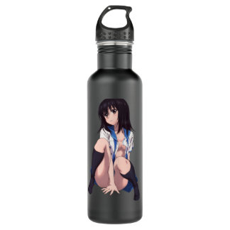 anime girl hentaii  710 ml water bottle
