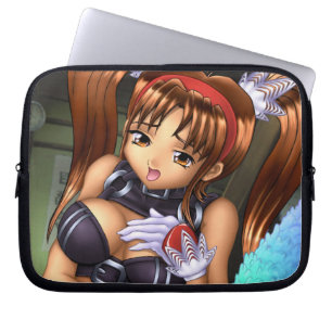 Anime Girl - Honey Laptop Sleeve