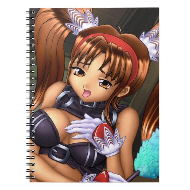 Anime Girl - Honey Notebook (Front)