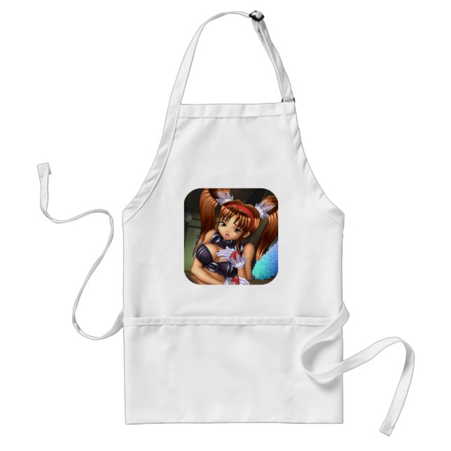 Anime Girl - Honey Standard Apron (Front)