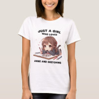anime girl just a girl who loves anime and sketchi