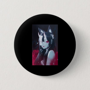 Anime Girl Kawaii Waifu Aesthetic Japanese Manga O 6 Cm Round Badge