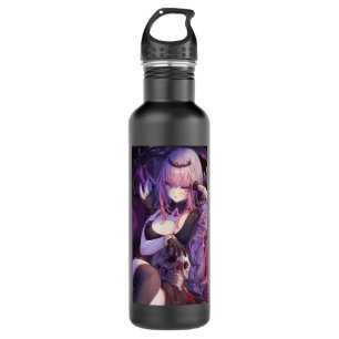 Anime Girl Kawaii Waifu Aesthetic Japanese Manga O 710 Ml Water Bottle