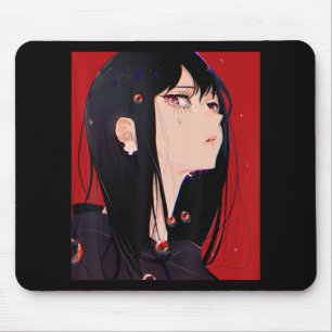 Anime Girl Kawaii Waifu Aesthetic Japanese Manga O Mouse Mat
