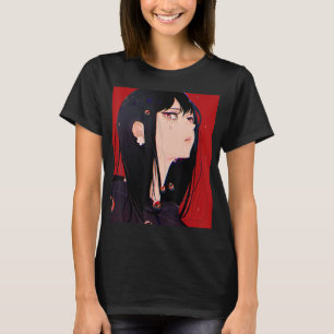 Anime Girl Kawaii Waifu Aesthetic Japanese Manga O T-Shirt