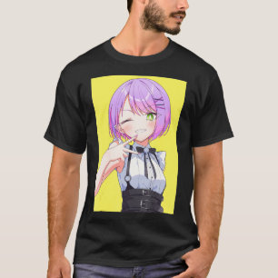 Anime Girl Kawaii Waifu Aesthetic Japanese Manga O T-Shirt