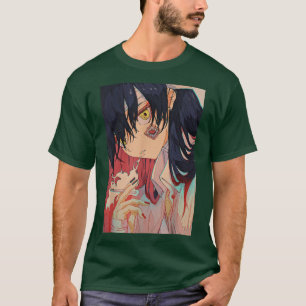 Anime Girl Kawaii Waifu Aesthetic Japanese Manga O T-Shirt