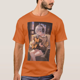Anime Girl Kawaii Waifu Aesthetic Japanese Otaku10 T-Shirt