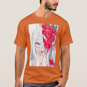 Anime Girl Kawaii Waifu Aesthetic Japanese Otaku10 T-Shirt