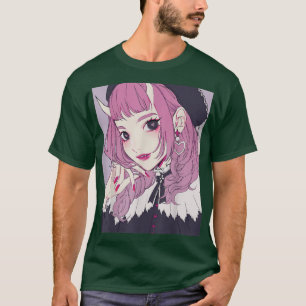 Anime Girl Kawaii Waifu Aesthetic Japanese Otaku 1 T-Shirt