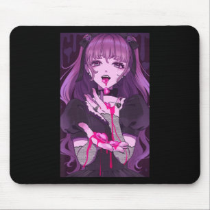 Anime Girl Kawaii Waifu Aesthetic Japanese Otaku 8 Mouse Mat