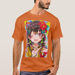 Anime Girl Kawaii Waifu Aesthetic Japanese Otaku T T-Shirt