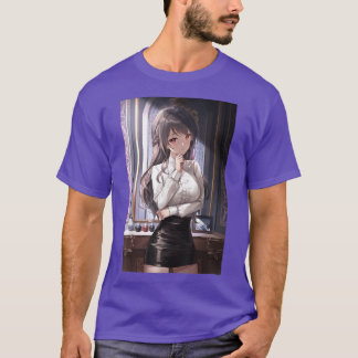 Anime Girl Kawaii Waifu Aesthetic Japanese Otaku T T-Shirt