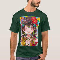 Anime Girl Kawaii Waifu Aesthetic Japanese Otaku T